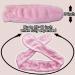 Nogcig Adjustable Towel Spa Headband for Women - Pink Headband for Washing Face, Skincare, Makeup - Buy Online on GoSupps.com