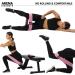 Arena Strength Fabric Booty Bands - Fabric Exercise Bands for Legs and Butt | Fabric Resistance Bands | Hip Resistance Bands with Workout Guide and Carry Case Light  Medium  Heavy Gray  Pink  Black - Buy Online on GoSupps.com