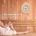 Sauna Thermometer - Drop-Shaped 2-in-1 Wood Thermo-Hygrometer Thermometer Hygrometer Steam Room Sauna Room Accessories - Buy Online on GoSupps.com