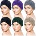 6-Piece Multicolor Soft Turban Head Wrap Set for Women - Pleated Beanie Cap Collection - Buy Online on GoSupps.com