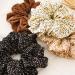 scicent Elastic Bands 4 Pieces Fashion Hair Scrunchies for Women Soft Hairbands Elegant Hair Ties for Thick Hair Satin Ponytail Holders Comfortable Hair Bobbles Stylish Hair Accessories - 04321 - Buy Online on GoSupps.com