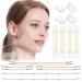 Face Neck Lift Tapes  Facelift Bands with Fixed Rope  Face Neck Lift Patch Stickers Tools for Hiding Face Neck Wrinkles and Double Chin Saggy Skin Lifting (12pcs Elastic Bands  60pcs Face Tapes)