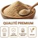 Poudre de Psyllium Noir Pure | 100% Graines de Plantago Indica | Riche en Fibres Solubles & Mucilage | Transit Intestinal Digestion | Laxatif Naturel Constipation | Sati t Cholest rol | Vegan - Buy Online on GoSupps.com