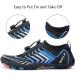 MAYZERO Water Shoes | Swim Surf Beach Pool Shoes | Wide Toe Hiking Aqua Shoes | Winter House Slippers | Blue - Size 11 Women/ 9.5 Men - Buy Online on GoSupps.com