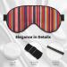 Buy Colorful Stripes Print Double-Sided Eye Mask - Soft Light-Blocking for Better Sleep | International Shipping Available - Buy Online on GoSupps.com