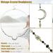 Boho Moon Head Chain Set - Vintage Crystal Hair Accessories for Women - Buy Online on GoSupps.com