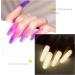 Burano Poly Nail Extension Gel Kit - 2in1 Glow In The Dark & Temperature Color Changing Builder Gel | All-in-One Black Nail Gel Builder Kit - Buy Online on GoSupps.com