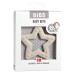 Bibs Baby Bitie Teether - Made in Denmark - 100% BPA & Phthalate Free - Ivory Star - Buy Online on GoSupps.com