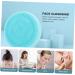 POPETPOP Pore cleanser Face Scrubber Facial Exfoliating Brush Charge Ring Buckle Silica Gel - Buy Online on GoSupps.com