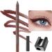 Eye Pencil Smudge-Proof Gel Eye Pencil with Sharpener - Long-Lasting Waterproof Smudge-Proof Eyeliner for Women and Girls - Buy Online on GoSupps.com