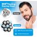 8D Electric Razor Head Replacement Blades for Bald Men Universal 8 Head Shaving Blades for 5 6 & 7 Head Shavers (Black) - Buy Online on GoSupps.com