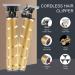 SURKER Electric Pro Li Clippers - Waterproof Rechargeable Cordless T-Blade Trimmer for Men (Gold) - Buy Online on GoSupps.com