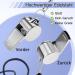 Huoberr Trillerfeife - 3 Stainless Steel Referee Whistles | Loud 120 dB | Ideal for Coaches & Officials with Lanyard - Buy Online on GoSupps.com