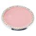 Nail Mixing Plate Practical Reusable Nail Art Display Plate Resin for Nail Shop for Household(Pink)