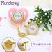 Munchewy Personalized Pacifier & Clip Gift Box | Luxurious Baby Gift with Glittering Crystal | Perfect for Boys & Girls | Newborn Photography Keepsake - Buy Online on GoSupps.com