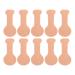 10PCS Toe Straightener Patch Adhesive Corrector Toe Straightener Fixation Elastic Toe Wrap Brace for Soreness Reduction(High Elastic Cloth)