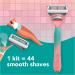 Joy Color-Changing Razor for Women Shave Kit with 1 Handle + 2 Razor Blade Refills - Buy Online on GoSupps.com