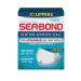 Sea Bond Secure Denture Adhesive Seals, Original Uppers, Zinc Free, All Day Hold, Mess Free, 30 Count