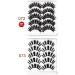 Icycheer Mixed 3D Artificial Eyelashes Natural Long Thick Cross & Fluffy Dramatic Doll Lashes for Cosplay | 5 Pairs - Buy Online on GoSupps.com