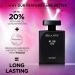 KLUB Men's Eau De Parfum (3.38 fl. oz.) | Intense Masculine Party Perfume for Men | Family: Citrus Spicy Woody Amber | Notes: Lemon Jasmine Rose Musk Amber Vanilla and Patchouli. - Buy Online on GoSupps.com