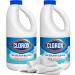 2 Splash-Less Bleach Cleaners 40oz | Clean Linen Scented Bleach + Daley Mint Towel - No Splash Bleach for Laundry Whites & Linens Tile Floor Bathroom Cleaning (80oz Total)