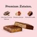 Nicks Protein Wafer Bar Hazelnut - Low Carb 25% Protein 203 Calories - Gluten-Free Chocolate Snack (9 Pack x 40g) - No Added Sugar - Buy Online on GoSupps.com