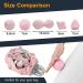 Tezewa Fascienball Massage Ball Set - 5 Premium Balls for Stress Relief & Muscle Relaxation | Peanut Spiky Lacrosse & Acupoint Massage Balls - Buy Online on GoSupps.com