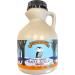 Pure Vermont Organic Maple Syrup - One Pint Jug (16 oz) - Grade A Amber Rich - Barred Woods Maple