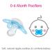 MAM Day & Night Pacifier 0-6 Months Boy 3 Pack - Soothing Set for Infant Sleep - Buy Online on GoSupps.com