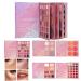 Palette De Maquillage Fards Joues Fusionnables Tenue Longue Effets Mat Et Scintillants | Set de Fards Paupi res Palette de Maquillage Pour Femmes Filles Anniversaire Voyage F te Rencontre