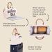 Childhome Mommy Bag - Large Capacity Travel & Changing Bag with Wrap Pocket Adjustable Strap & Insulating Divider - Teddy Ecru - Buy Online on GoSupps.com