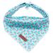 Lionet Paws Dog Bandana Headscarves Dog Scarf Triangular Scarf for Small Medium and Large Dogs S Water Polo