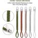 Pacifier Clip for Boys and Girls Binky Holder Pacifier Holder Leash Smoother Clip 100% Handmade Braided Fits All Pacifiers -Modern Unisex Baby Birthdays Gift(5 Pack) 5 Packs - Buy Online on GoSupps.com
