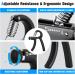 Juhumee Hand Trainer - Adjustable Forearm Workout Set (5-60 kg) | Strengthen Hands Fingers & Forearms | Ideal Finger Stretcher & Resistance Tool - Buy Online on GoSupps.com