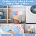 Buy SIBBA 6-Piece Bamboo Peeling Gloves - Body Exfoliating Washcloth for Spa Shower & Dead Skin - Available in White Blue & Pink - Buy Online on GoSupps.com