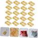 NUOBESTY 100pcs Box Happy Word Accessories Candy Bags Chinese Decorative Xi Character Alloy Sugar Bag - Buy Online on GoSupps.com