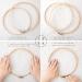 6PCS Matchne Bamboo Embroidery Hoops - 4 to 10 Inch Sizes - Easy Tighten/Loosen - Cross Stitch & Needlework Supplies - Crafts - Buy Online on GoSupps.com