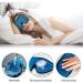 Weighted 3D Eye Sleeping Mask | Patented Design for 100% Blackout | Comfort Lightweight Washable | Men Women | Blue - Buy Online on GoSupps.com