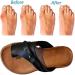 BBPM Women's Orthotic Bunion Correction Sandals - Brown EU35/US4.5 - Buy Online on GoSupps.com