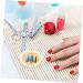 Nail Display Board Fake Nail Sample Holder Nail Gel Manicure Showing Holder Mixing Palette Nail Art Display Board Makeup Gadgets Nail Art Display Plate Hybrid Gel Alloy Tool - Buy Online on GoSupps.com