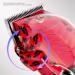 Transparent Mini Barber Hair Clipper Professional Electric Hair Clipper for Salon (Red) - Buy Online on GoSupps.com