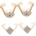 SHERCHPRY High Heel Toe Protection - 8 Pairs Decorative Shoe Caps & Guards for Boots | International Shipping - Buy Online on GoSupps.com