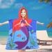 FEBE Children's Bath Poncho Towel with Hood | Toddler Mermaid Bathrobe Perfect for Kids' Bath Time - Buy Online on GoSupps.com