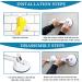 HEINSY Suction Grab Bar  Portable Shower Suction Handle Bar Suction Grip Bar Bathtub Handle with Strong Suction Cup Fitting and Rapid Release for Bathroom(14.5inch Max Capacity :253lb) 14.5 Inch (Pack of 1) White - Buy Online on GoSupps.com