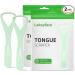 72 Counts Tongue Scrapers with Dental Picks, BPA Free Tongue Cleaner Scrapers for Adults & Kids, Plastic Tongue Scrubber with Zipper Bag Great for Oral Hygiene,Easily Fresh Breath On The Go