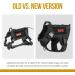 Tactical Dog Harness Vest Military Dog Harness for Large Medium Dogs No-Pull Service Dog Vest with Hook & Loop Panels Adjustable Dog Vest Harness for Walking Hiking Training(Black Medium) M Black - Buy Online on GoSupps.com