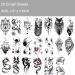 35 Long Lasting Tribal Totem Temporary Tattoos for Men and Women - Dragon, Scorpion, Large Fake Tattoo Stickers - Buy Online on GoSupps.com