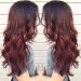 TIREOW Sexy Gradient Black Red Party Wig | Long Curly Mixed Color Synthetic Hair - Buy Online on GoSupps.com