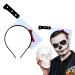 Sibba Halloween Knife Hair Hoop Cosplay Headband Knife Hair band Hair Accessories for Halloween Decorations Party Supplies(Knife)