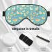 Sleep Mask Eye for Men & Women - Reusable Soft Blackout Eye Masks for Better Sleep Travel & Camping | Duck Printed Patterns - Perfect Gifts - Buy Online on GoSupps.com